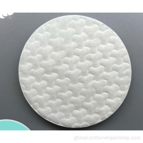 New Product Oval Cotton Pads with pattern printing